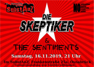 Die Skeptiker + The Sentiments
